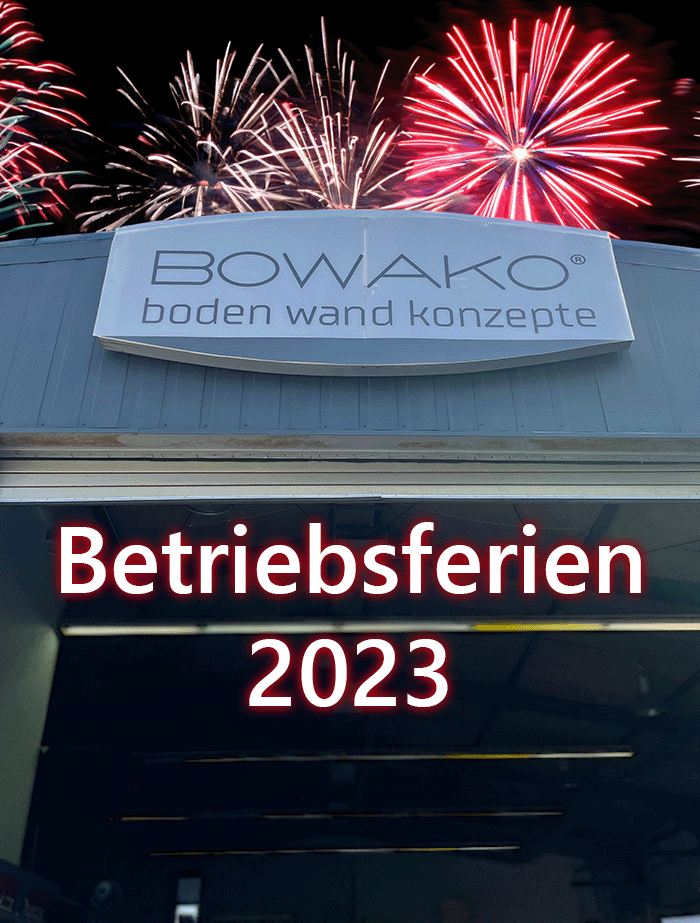Betriebsferien 2023 von BOWAKO aus Oer-Erkenschwick